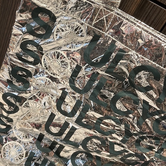 Soulcycle Silver tote/workout bag. - Picture 3 of 7